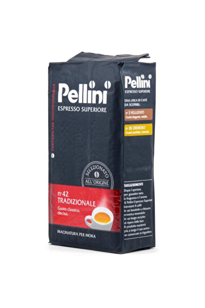 PELLİNİ Espresso Superiore N.42 Tradizionale Cafea Măcinată Import Italia, 25...
