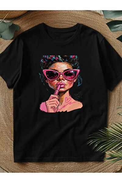 En22 A New Arrival Spring/Summer, Funny Graphic Tees, Women's Casual Crew-Nec...