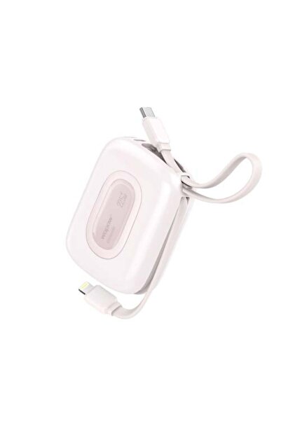 wopow MiniGo SQ 63 Portable Charger with 10,000 mAh capacity - Pink