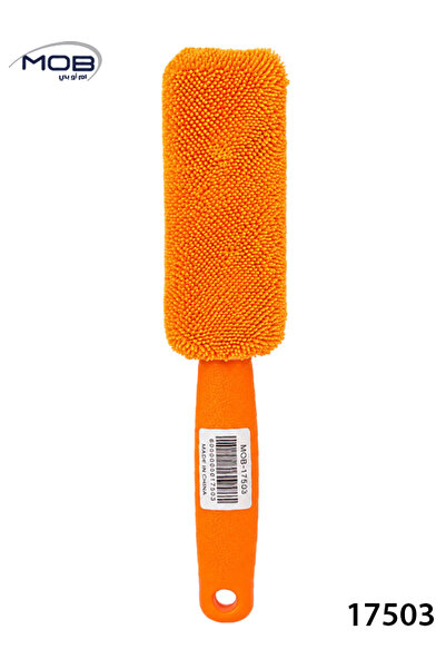 Mob 17503 Microfiber Tire & Wheel Cleaning Brush with Non-Slip Handle for Car...