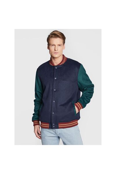 Cotton On Geacă bomber bărbați 3611537 Bleumarin