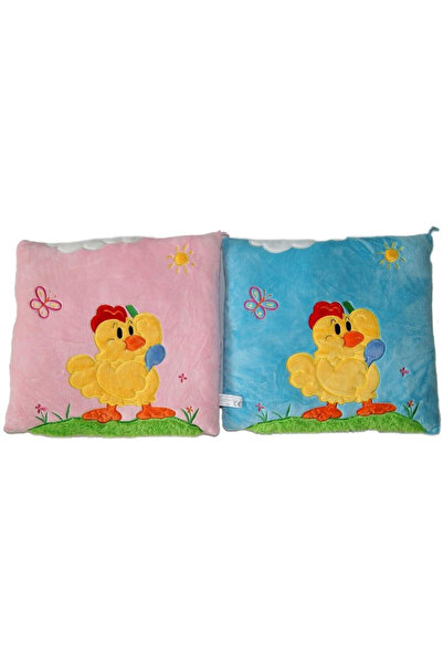 OEM Perna decorativa Sun-Day Kurczak, plus, cu imprimeu pui, Multicolor, 33x3...