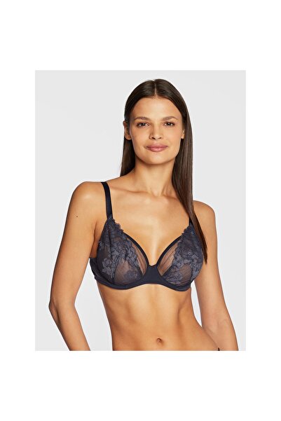 Maison Lejaby Sutien cu sârmă pentru femei 220537 Bleumarin
