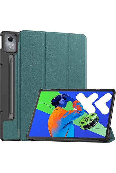 SIGLOO Husă Clamshell Tri-Fold Magnetic Piele Ecologică pentru Lenovo Idea Ta...