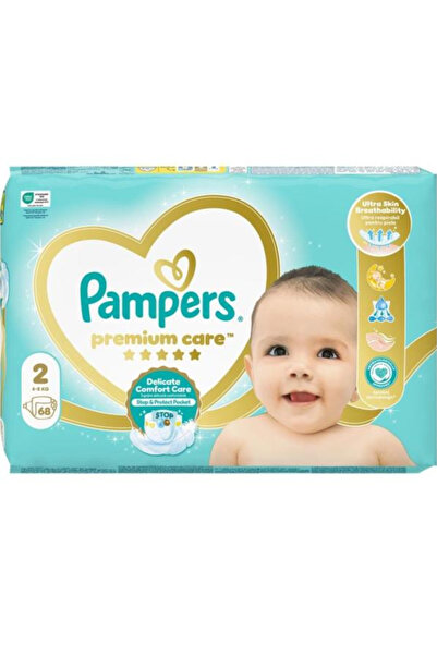 Pampers Scutece pentru Bebelusi - Premium Care Delicate Comfort Value Pack, m...