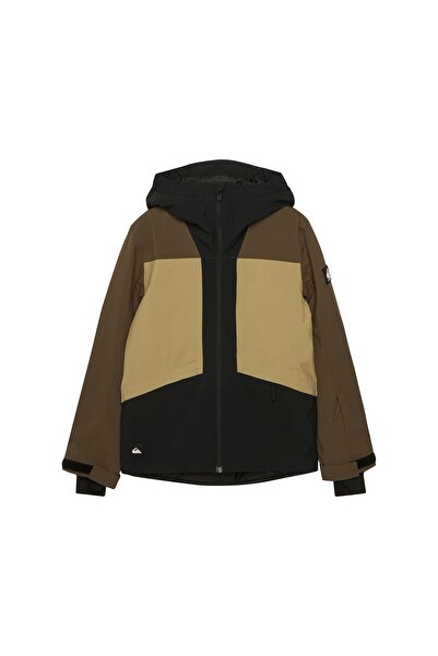 Quiksilver Geacă de schi pentru băieți EQBTJ03213-CQP0 Maro