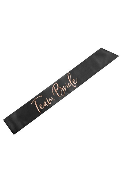 Partydeco Sarma satinat Team Bride multicolor 75cm