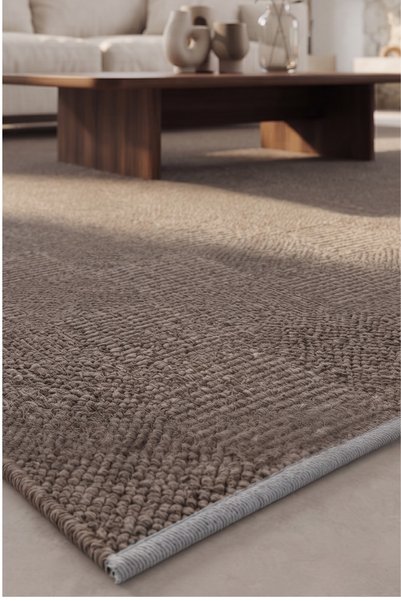 Anatolian Carpet Store Sisal Dokuma Hav Vermez, Leke Tutmaz, Robot Süpürgeye Uygun Modern Hasır Krem Halı