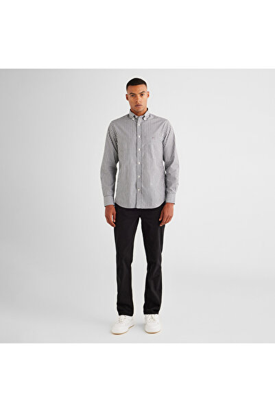 Gant Men's Black Regular Fit Trousers