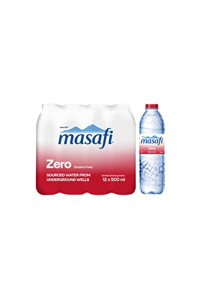 MASAFI Zero Water (sodium free) 6 x 1.5L