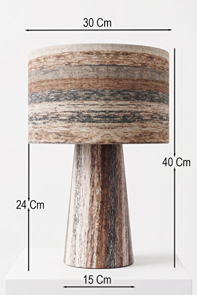 Hmydesign Handmade Kumaş Abajur - Terranox