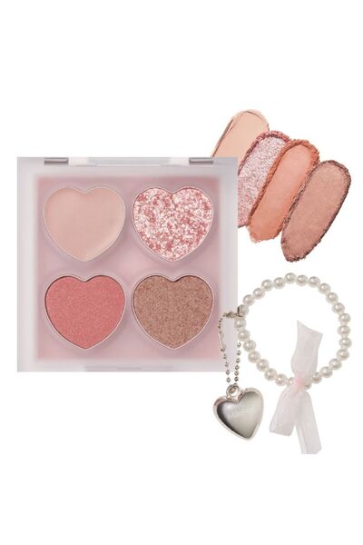 MilleFee Under Eye Glam Palette 02 Strawberry Pink, 1 Adet