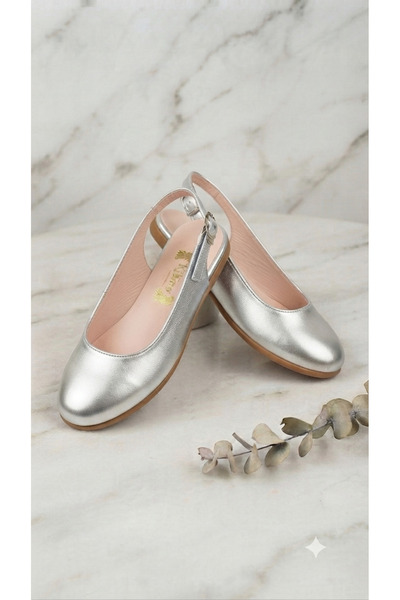 pediashoes Stylish and Elegant Children's Ballet Flats with Back Buckle for G...