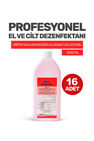 Aqua Hibitin Solüsyon %4 Klorheksidin Glukonat – El ve Cilt Hijyeni İçin Temi...