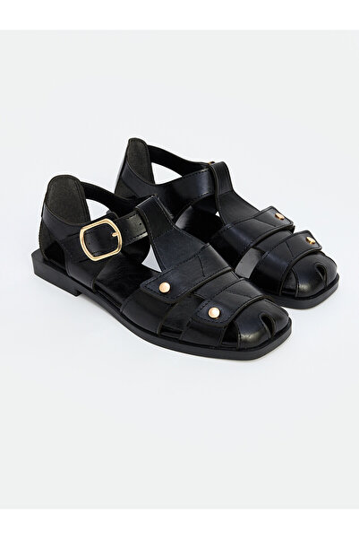 LC Waikiki Peak New Season Suede Look Women's Sandals