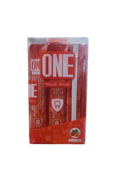 One Mouth Wash ون غسول الفم شرائط بنكهة الفراولة 20*12 مل