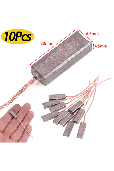 Choice 10PCS High Copper Generator Carbon Brushes Alternator Regulator For BY...