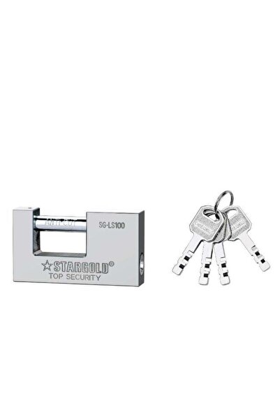 Stargold Top Security Padlock 100mm High Security Stainless Steel Lock with M...