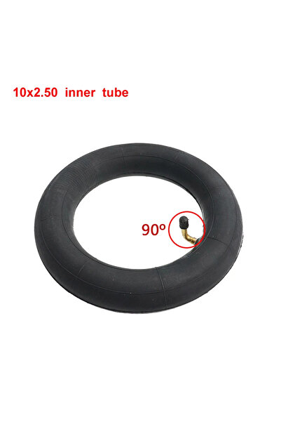 Choice5 90D INNER TUBE 10X2.50 Inner Tube 10x2.5 Camera with Bent Valve 45 90...
