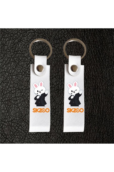 PEPİKON Skzoo Stray Kids Leebit Belt Keychain