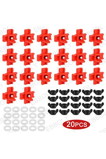 Choice1 20pcs Waterer 15/20/30 Pack Horizontal Chicken Nipples Waterer Automa...
