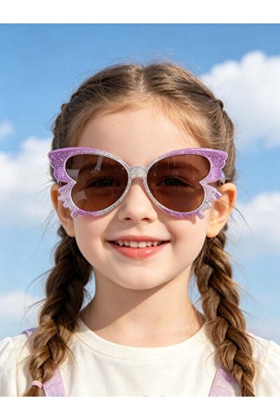 Five Dream House Kids UV400 Protection with Light Weight Eyewear, 3D Glitter ...