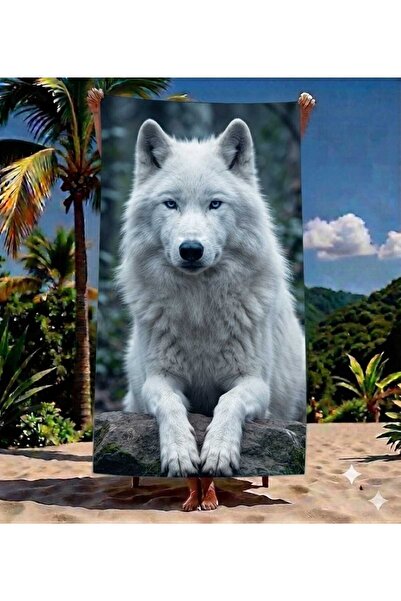 Elmas Dizayn Beach Sports Bath Towel Quick Drying Water Absorbent Sand Resist...