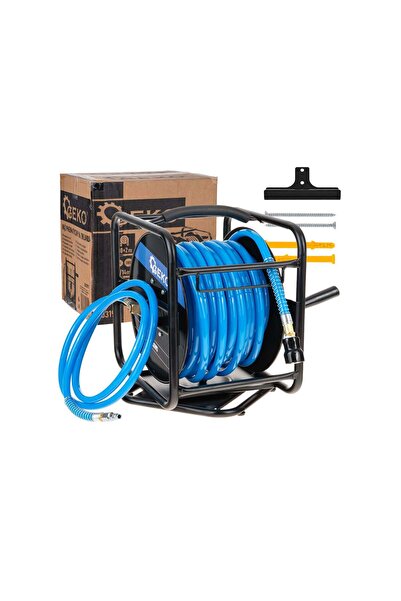 GEKO Furtun pneumatic pe tambur, 10x14mm, 30 m, G03193