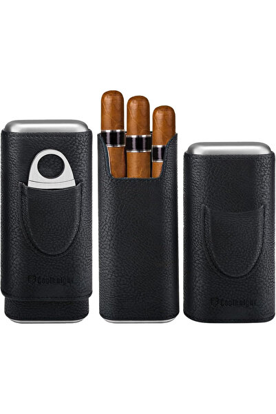 Simply Joy Cutie pentru trabucuri, Simply Joy, Humidor pentru 3 trabucuri, pi...