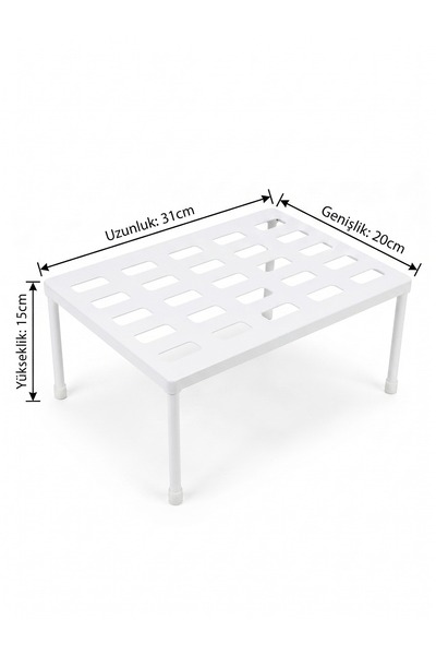 ŞURA MUTFAK 4 Pcs Closet Organizer Shelf Organizer