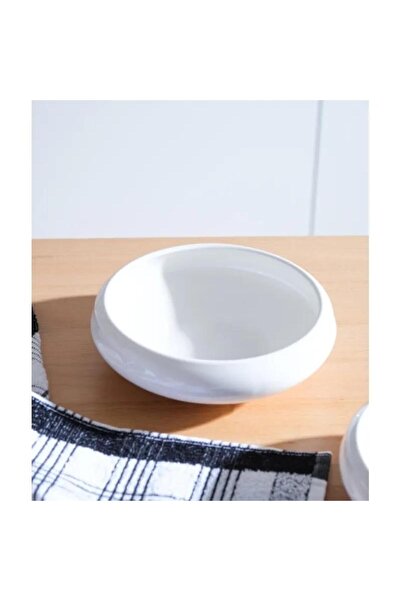 ACAR Bianco Perla Porselen Servis ve Sunum Kasesi Yuvarlak 18 cm MST585