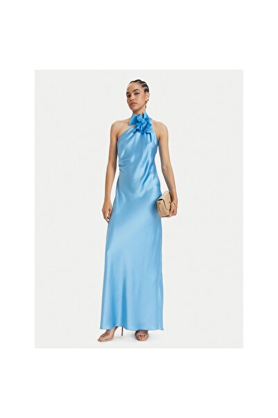 Access Fashion Γυναικείο Βραδινό Φόρεμα 63-3339 Μπλε