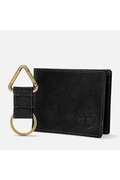 Timberland Billfold Wallet & Key Fob Gift Set Men's Wallet