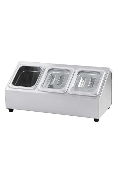 OEM Display cu 3 containere GN 1/6, max. 150mm, Stalgast Polonia