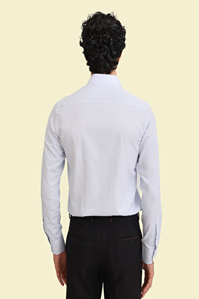 Picuardo Erkek Slim Fit Uzun Kollu Kolay Ütülenebilen Pamuklu Gömlek