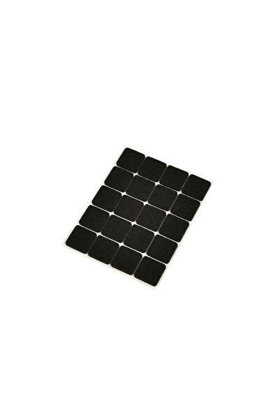 GEKO Set de protecție din pâslă autoadezivă, 20 x 20 mm, 20 elemente, G 29811
