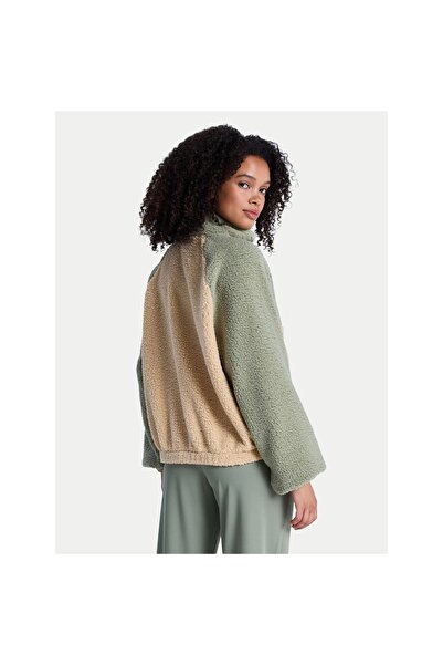 Roxy Fleece pentru femei ERJPF03249-GLD0 Verde