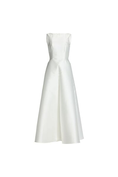 Swing Rochie de seară pentru femei 5AJ16000 Albă