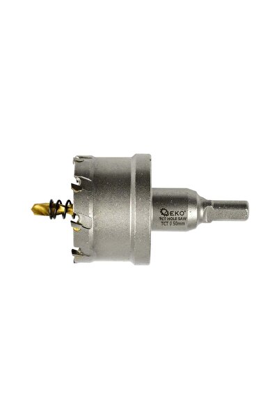 GEKO Carotieră metalică cu burghiu de ghidare, 50 mm, G39689