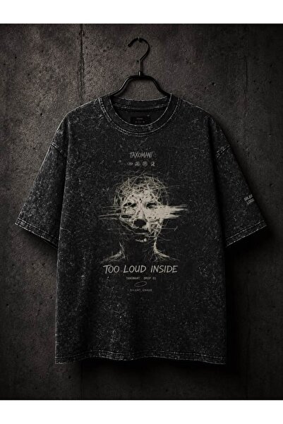 bellanova Elanco Unisex Colorful Oversize Printed T-Shirt Streetwear Comforta...