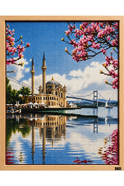 DNZt 5D Diamond Painting 50x40 cm Elmas Mozaik Boncuklu Taşlı Goblen Pano Tab...