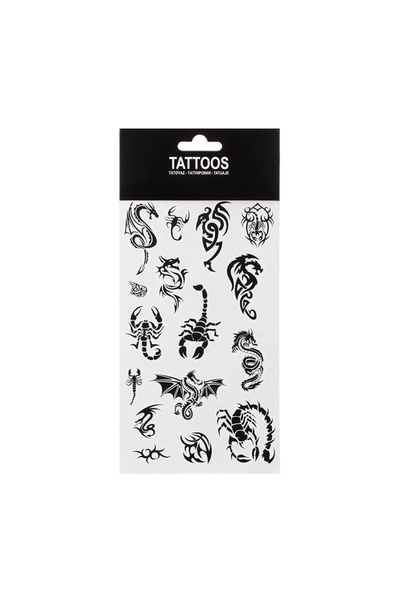 OEM Tatuaje temporare autocolante cu dragoni și scorpion, 16 bucăți – schimba...