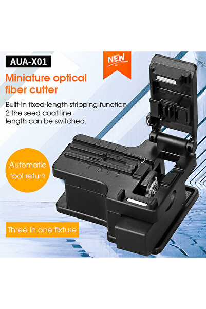 Choice3 سكين قطع الألياف البصرية COMPTYCO Mini AUA-X01 باللون الأسود للاستخدا...
