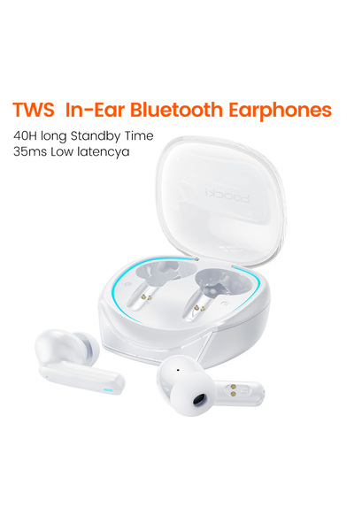 Choice toocki White Toocki Gaming Wireless Earphones Bluetooth 5.3 Sport Head...