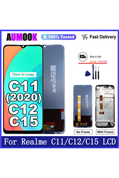 Choice5 C15 with frame 6.5inch LCD Display For C11 2020 C12 C15 LCD Display W...
