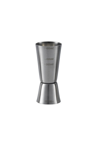 MAXHOME Διπλό Τζίγκερ Ποτών με Χωρητικότητα 30/60ml 509140 Ανοξείδωτο