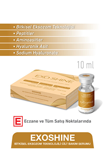 DAILYSHOT Exo Shine Bitkisel Eksozom Teknolojili Cilt Bakım Serumu 10 ml