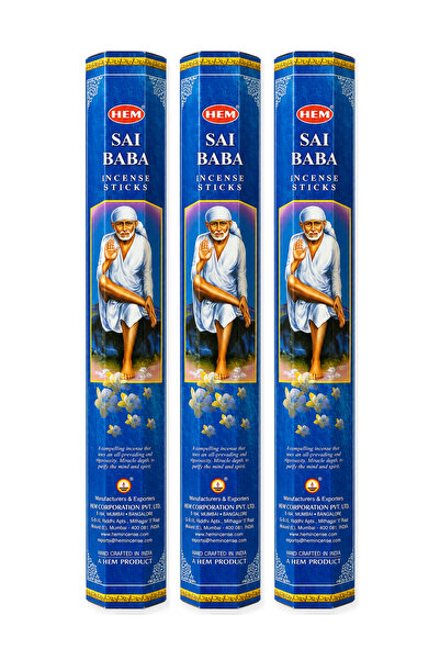 Hem Bețișoare parfumate Sai Baba X3