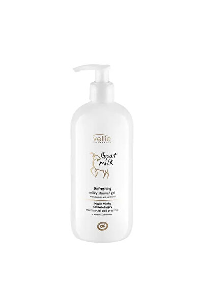 Vellie Lapte de capră - Gel de duș cremos revitalizant, 500 ml