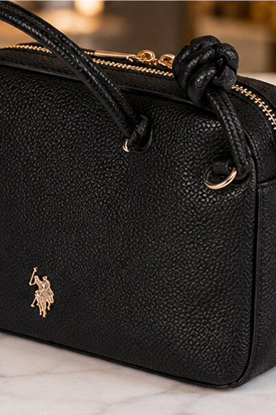 U.S. Polo Assn. USPA SHOULDER BAG US6564,BLACK